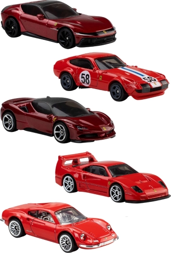 5 gelicentieerde mini Ferrari-modellen