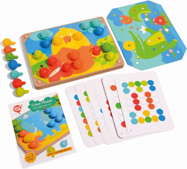 Mozaïek en borduren met pinnetjes