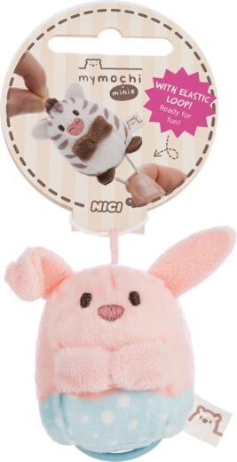 NICI Mymochi pluchen hanger konijntje Pibu 5 cm