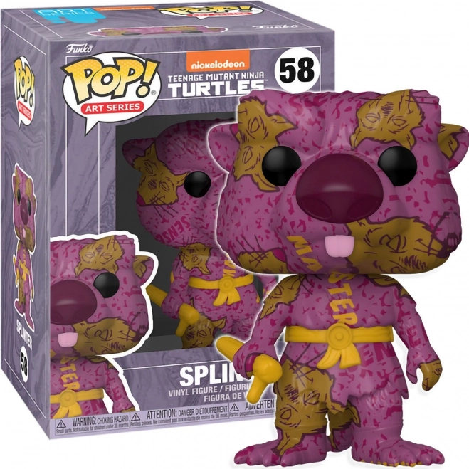 Funko POP! Art Ninja Turtles Splinter Special Edition vinylfiguur