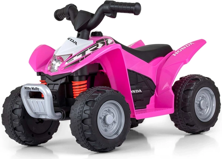 Elektrische quad Milly Mally Honda ATV roze