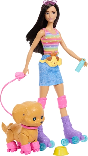 Samen op pad: Barbie en het hondje