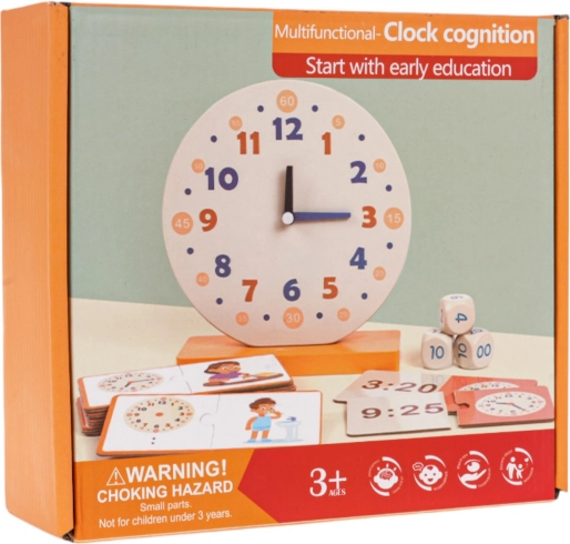 Educatieve set Klok met accessoires