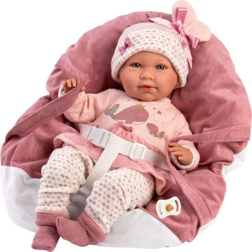 Zachte draagmand met driepuntsriem