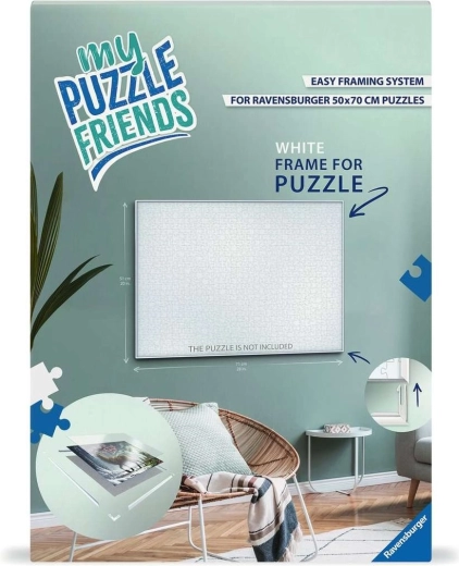 Ravensburger puzzellijst My Puzzle Friends 70 × 50 cm wit