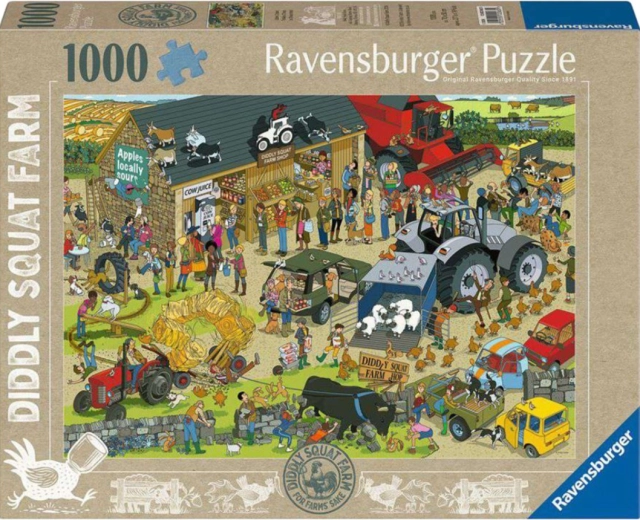 Ravensburger puzzel Farma Diddly Squat Shop 1000 stukjes