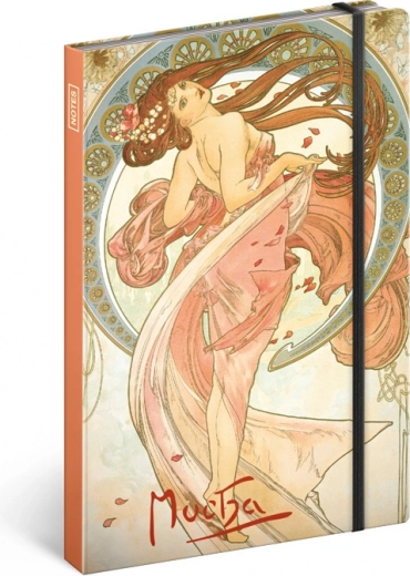 Zaknotitieboekje Alfons Mucha Dans