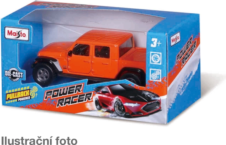 Maisto Power Racer metalen automodel assorti