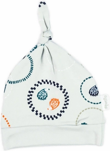 Baby katoenen mutsje met vossenprint Nicol Fox Club