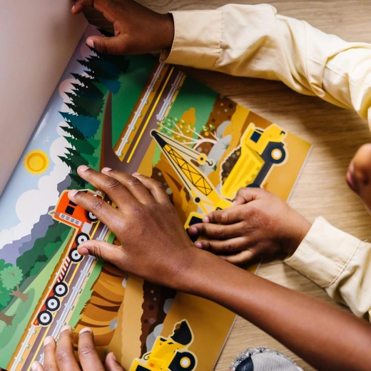 Grote scènes met verkeersthema