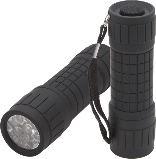 LED-zaklamp met 9 leds, 9,7 cm