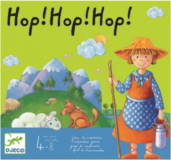 DJECO Hop! Hop! Hop! bordspel