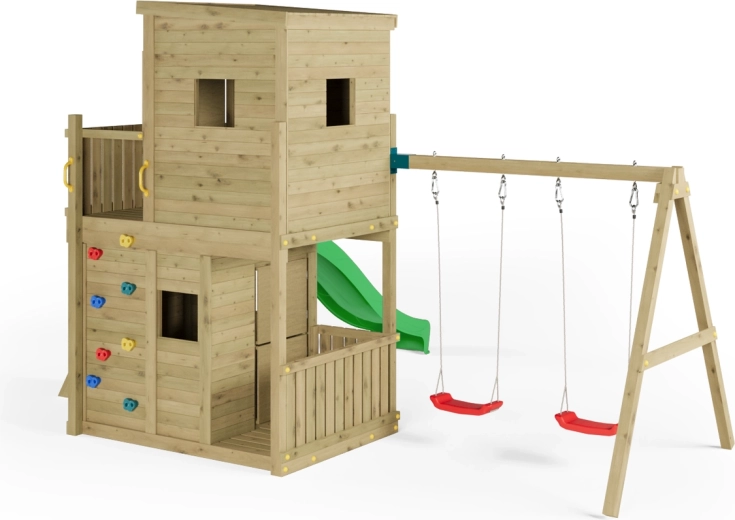 Lange glijbaan van 2,9 m voor maximaal plezier