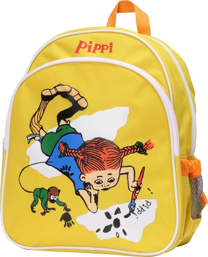 Kinder rugzak Pippi Langkous geel