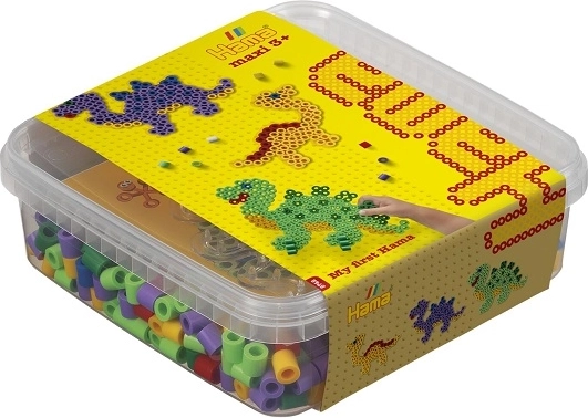 Hama Maxi strijkkralen – dinosaurus set (600 stuks)