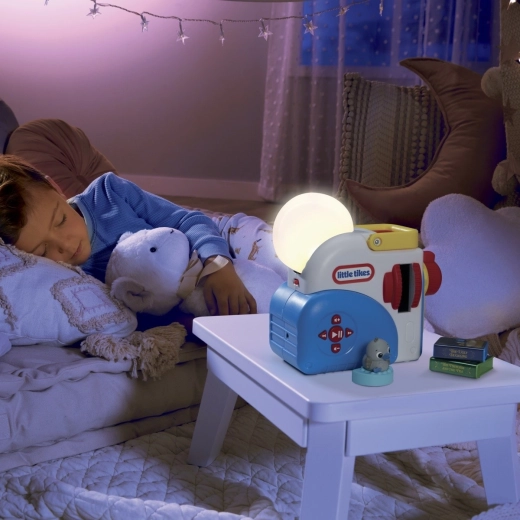 Rustig inslapen met nachtlampje en witte ruis