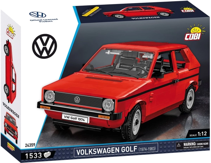 Cobi Volkswagen Golf (1974–1983) 1:12 bouwset