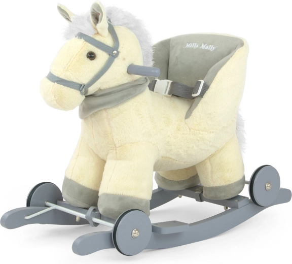 Milly Mally schommelpaard Polly beige