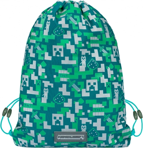 Zakrugzak met zilveren Creeper van MINECRAFT