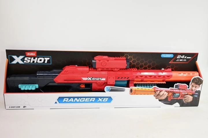 X-Shot Excel Ranger X8 blaster voor schuimpijltjes
