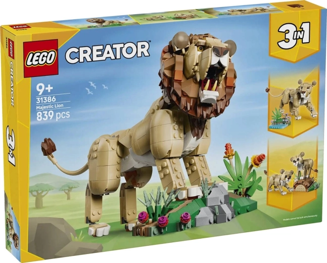 LEGO Creator Wilde dieren: Majestueuze leeuw
