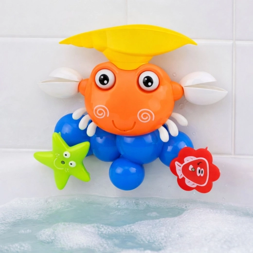 Fontein en draaiende waterwieltjes