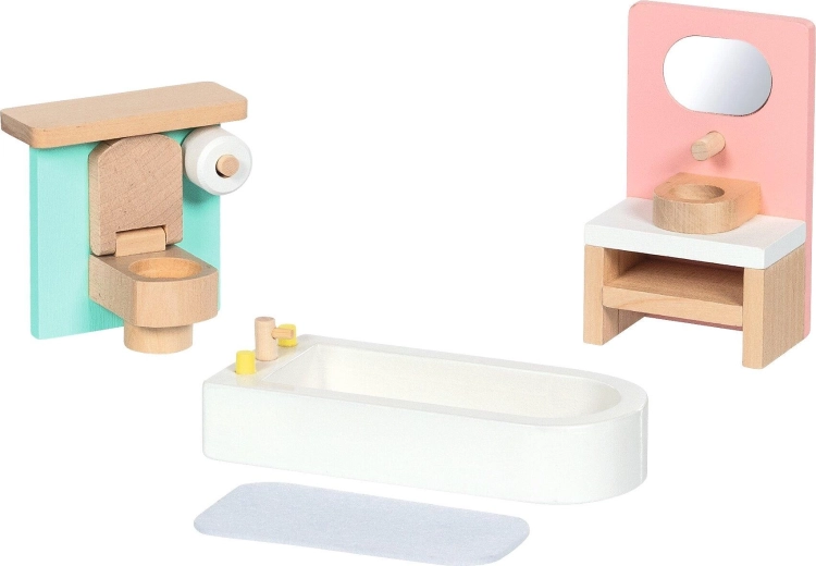 Complete badkamer voor poppen