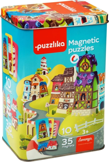 Magnetisch spel Huisjes voor kinderen