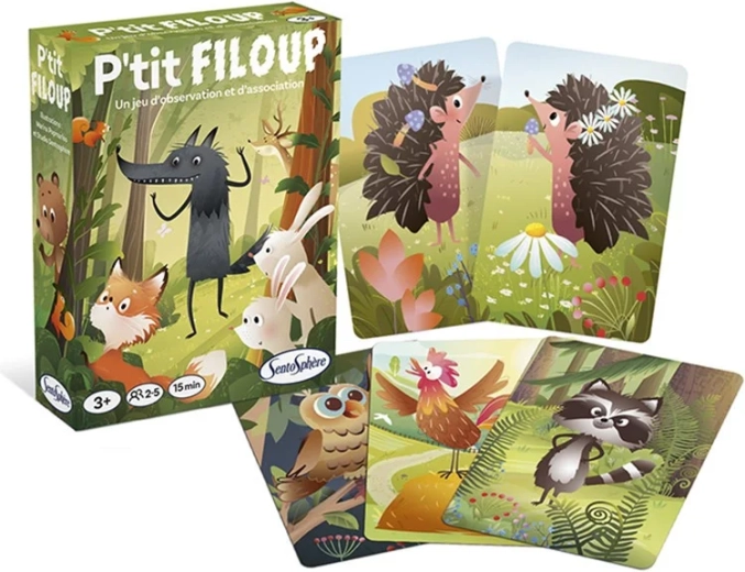 Sentosphere kaartspel Zwarte Piet met dieren