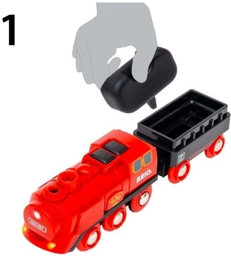 Water bijvullen met de meegeleverde wagon