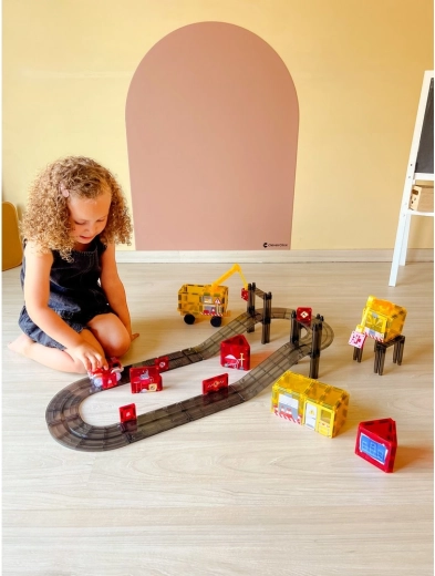 Creatief magnetisch speeloppervlak