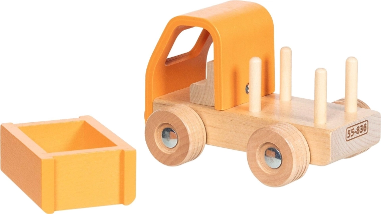 Kiepwagen om te laden en te vervoeren