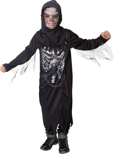 Kinderkostuum grim reaper M in eco verpakking