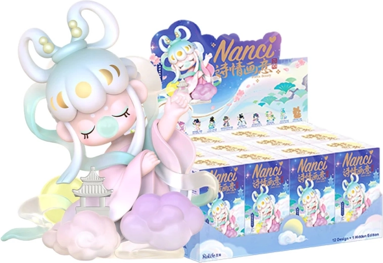 Rolife Nanci Poetic Beauty-verzamelbeeldje in blind box - 1 stuk