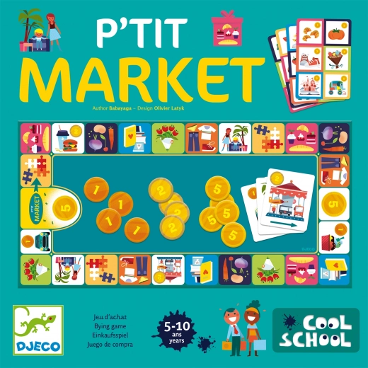 Educatief spel Kleine Markt voor kinderen