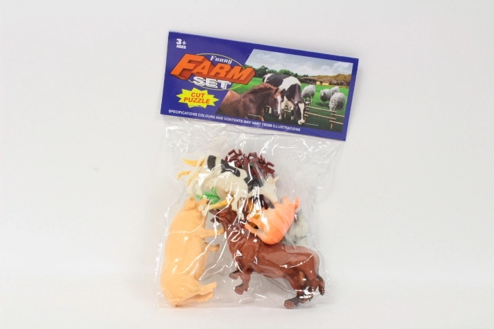Gazelo figuren van boerderijdieren - 6 stuks