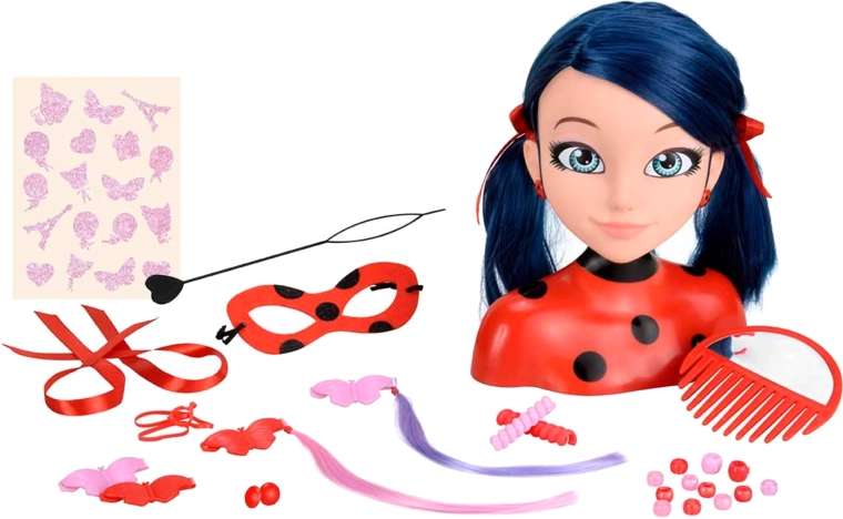 30 accessoires inclusief clip-in lokken en kralen