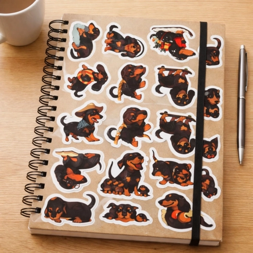 Eenvoudig schriften en planners versieren