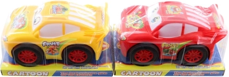 Vrolijk kinderautootje met ogen