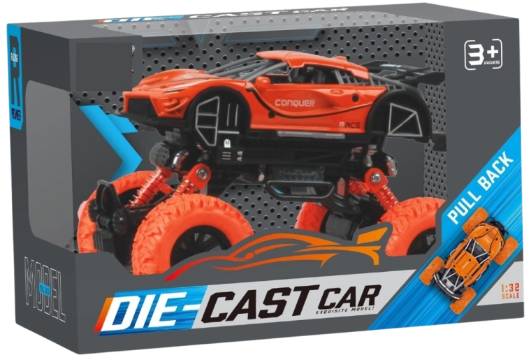 Monstertruck Sparkys met terugtrekmotor 1:32