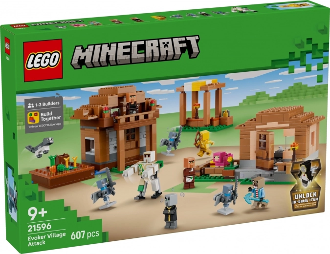 LEGO Minecraft plundertocht van de oproepers in het dorp