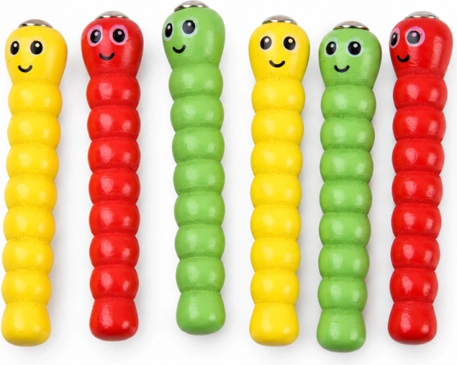 Magnetisch wormpjes vangen