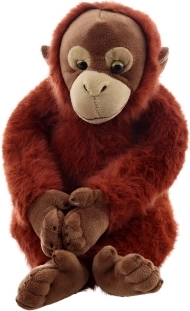 Pluchen orang-oetan 25 cm Eco-friendly