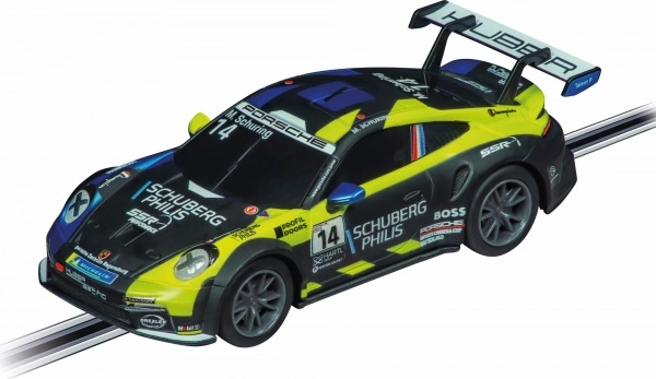 Auto voor racebaan Porsche 911 GT3 Cup (992) Huber Racing nr. 14 1:43