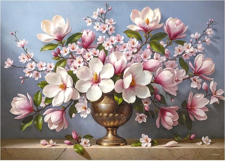Cherry Pazzi puzzel Magnolia-elegantie 1000 stukjes