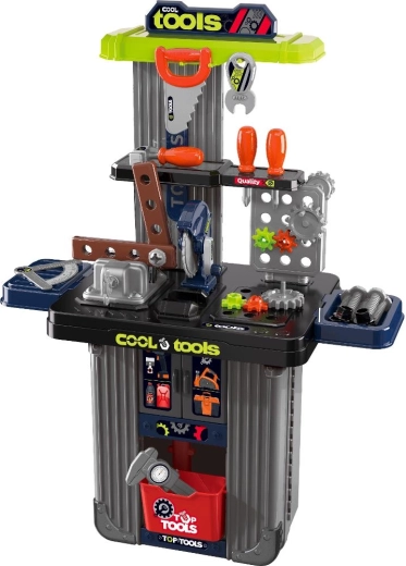 Buddy Toys kinderwerkbank in koffer