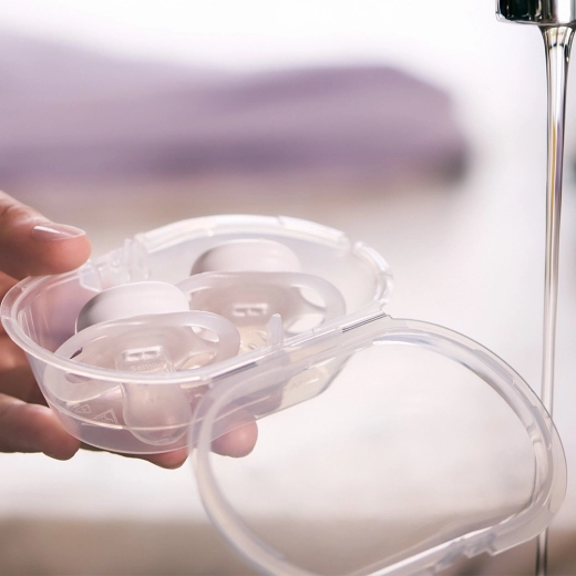 Hygiëne onderweg: doosje voor opbergen en steriliseren