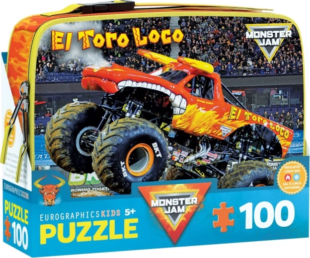Puzzel in box El Toro Loco Monster Jam 100 stukjes
