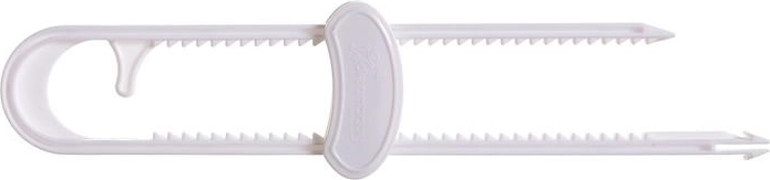 Dreambaby schuifslot voor kastdeuren, wit, 2 stuks
