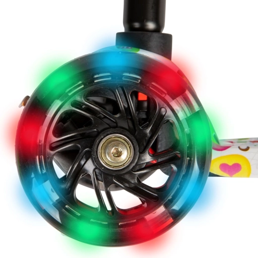 Lichtgevende LED-wielen voor een leuke en goed zichtbare rit